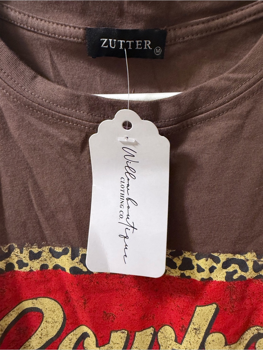 Zutter "Cowboy" Graphic Top - Picture 5 of 5
